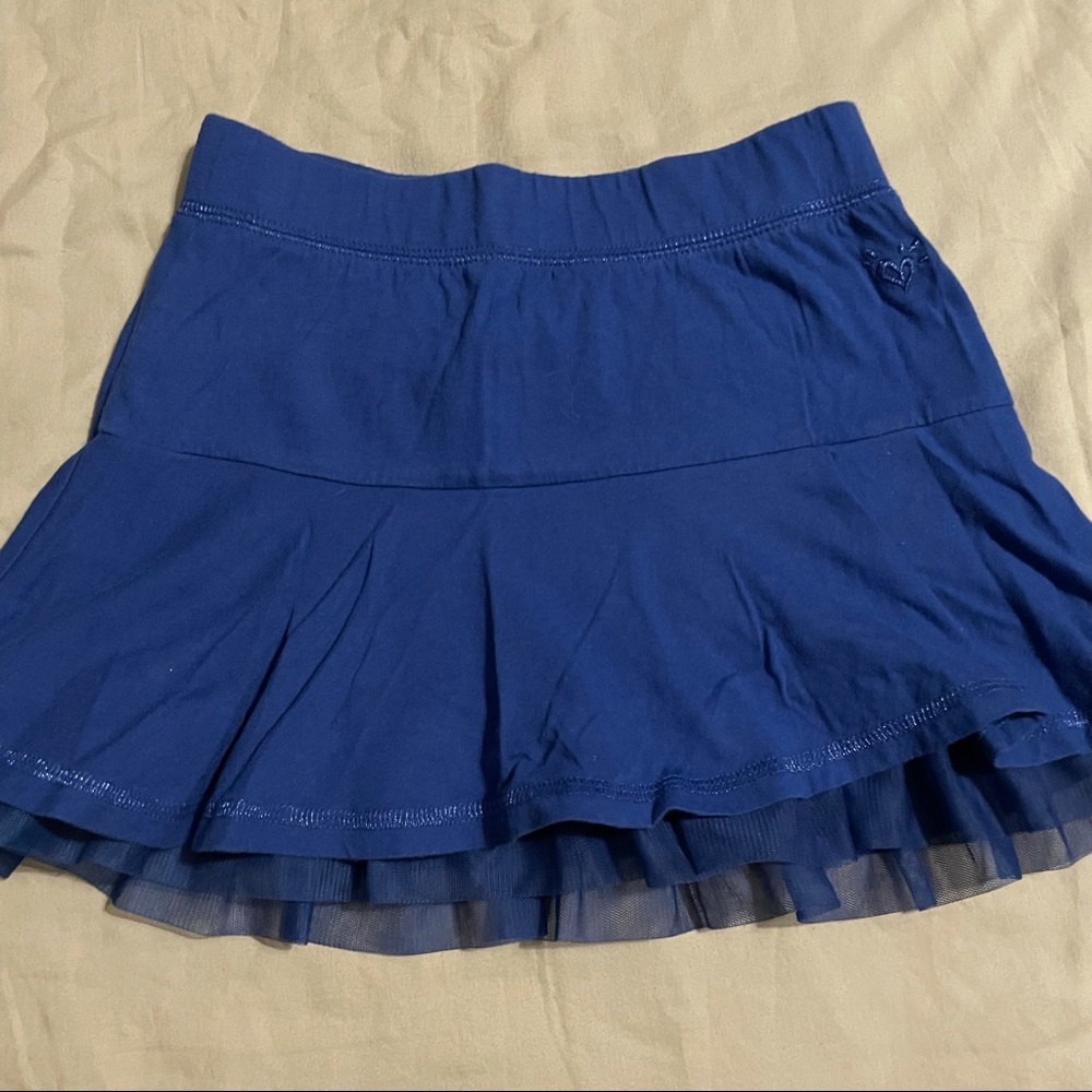Justice blue skirt
